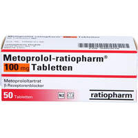 METOPROLOL RATIOPHARM 100, 50 st, ratiopharm GmbH