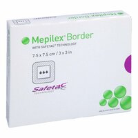 MEPILEX Border Schaumverband 7.5x7.5cm, 5 Stk., 1001 Artikel Medical GmbH