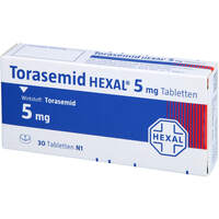 Torasemid HEXAL 5mg Tabletten, 30 st, HEXAL AG