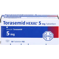 Torasemid HEXAL 5mg Tabletten, 50 st, HEXAL AG
