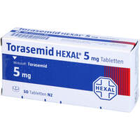 Torasemid HEXAL 5mg Tabletten, 50 st, HEXAL AG