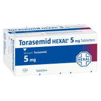 Torasemid HEXAL 5mg Tabletten, 50 st, HEXAL AG