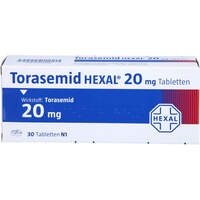 Torasemid HEXAL 20mg Tabletten, 30 st, HEXAL AG