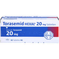 Torasemid HEXAL 20mg Tabletten, 50 Stk., HEXAL AG