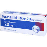 Torasemid HEXAL 20mg Tabletten, 50 Stk., HEXAL AG
