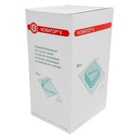 NOBATOP 8 7.5X7.5cm sterile Kompressen Set, 50x3 st, Nobamed Paul Danz AG