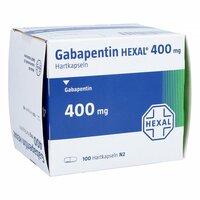 Gabapentin HEXAL 400mg Hartkapseln, 100 ST, HEXAL AG