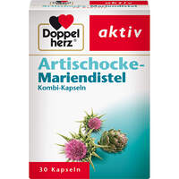 DOPPELHERZ Artischocke+Mariendistel Kapseln, 30 Stk., Queisser Pharma GmbH & Co. KG