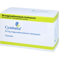 Cymbalta 60 mg magensaftresistente Hartkapseln, 98 st, Aca Müller/Adag Pharma AG