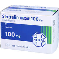 Sertralin HEXAL 100mg Filmtabletten, 100 st, HEXAL AG