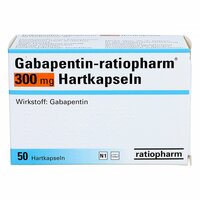 Gabapentin-ratiopharm 300mg Hartkapseln, 50 Stk., ratiopharm GmbH