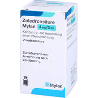 ZOLEDRONSÄURE MYLAN 4mg/5ml IFK, 1 st, Viatris Healthcare GmbH