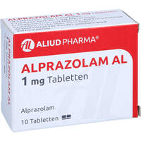 Alprazolam AL 1mg Tabletten, 10 st, Aliud Pharma GmbH