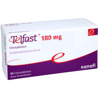 Telfast 180mg Filmtabletten, 50 Stk., Aca M&uuml;ller/Adag Pharma AG