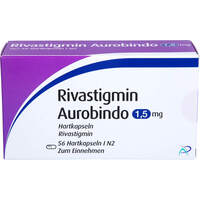 Rivastigmin Aurobindo 1.5mg Hartkapseln, 56 Stk., PUREN Pharma GmbH & Co. KG