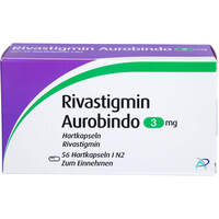 Rivastigmin Aurobindo 3mg Hartkapseln, 56 Stk., PUREN Pharma GmbH & Co. KG