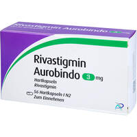 Rivastigmin Aurobindo 3mg Hartkapseln, 56 Stk., PUREN Pharma GmbH & Co. KG