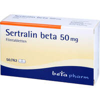 Sertralin beta 50mg Filmtabletten, 50 st, betapharm Arzneimittel GmbH
