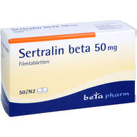 Sertralin beta 50mg Filmtabletten, 50 st, betapharm Arzneimittel GmbH
