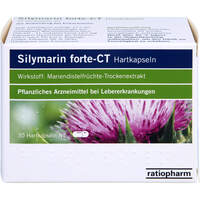 silymarin forte - CT Hartkapseln, 30 Stk., ratiopharm GmbH