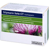 silymarin forte - CT Hartkapseln, 30 Stk., ratiopharm GmbH