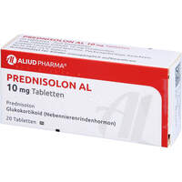 Prednisolon AL 10mg Tabletten, 20 Stk., Aliud Pharma GmbH