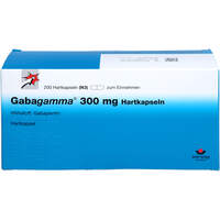 Gabagamma 300mg Hartkapseln, 200 st, Aaa - Pharma GmbH