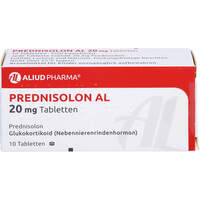 Prednisolon AL 20mg Tabletten, 10 Stk., Aliud Pharma GmbH