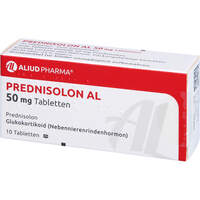 Prednisolon AL 50mg Tabletten, 10 Stk., Aliud Pharma GmbH