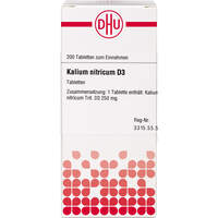 KALIUM NITRICUM D 3 Tabletten, 200 st, DHU-Arzneimittel GmbH & Co. KG