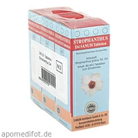 Strophanthus D 4 Sanum Tabletten, 3x80 Stück, Sanum-Kehlbeck GmbH & Co. KG