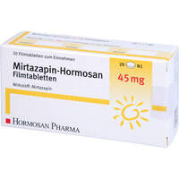 Mirtazapin-Hormosan 45mg, 20 st, Hormosan Pharma GmbH