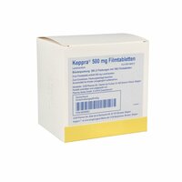 Keppra 500MG, 200 st, Pharma Gerke Arzneimittelvertriebs GmbH