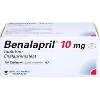 Benalapril 10mg, 100 st, Berlin-Chemie AG