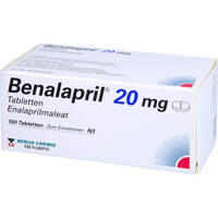 Benalapril 20mg, 100 st, Berlin-Chemie AG