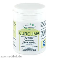 Curcuma Vegi Kapseln, 180 Stück, G & M Naturwaren Import GmbH & Co. KG