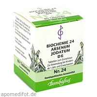 Biochemie 24 Arsenum jodatum D 6, 80 Stück, Bombastus-Werke AG