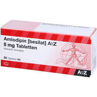Amlodipin besilat AbZ 5 mg Tabletten, 50 Stk., Abz Pharma GmbH