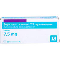 Zopiclon - 1 A Pharma 7.5mg Filmtabletten, 10 st, 1 A Pharma GmbH