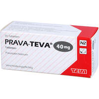 PRAVA-TEVA 40mg Tabletten, 50 st, TEVA GmbH