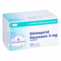 Glimepirid Heumann 3mg Tabletten, 120 st, Heumann Pharma GmbH & Co. Generica KG