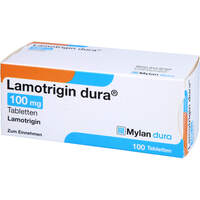 Lamotrigin dura 100 mg TAB, 100 Stk., Viatris Healthcare GmbH