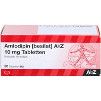 Amlodipin besilat AbZ 10 mg Tabletten, 50 Stk., Abz Pharma GmbH