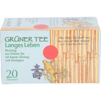 GR&Uuml;NER TEE + INGWER + GINSENG, 20 Stk., Allpharm Vertriebs GmbH