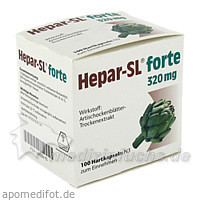 HEPAR SL forte Hartkapseln, 100 Stk., MCM Klosterfrau Vertriebsgesellschaft mbH