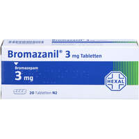 BROMAZANIL 3, 20 st, HEXAL AG
