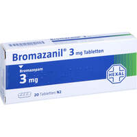 BROMAZANIL 3, 20 st, HEXAL AG