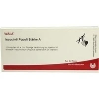 ISCUCIN POPULI STAERKE A, 10x1 Milliliter, Wala Heilmittel GmbH