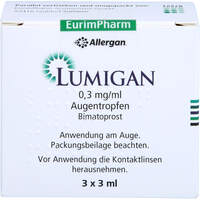 Lumigan 0.3mg/ml Augentropfen, 3x3 ml, Eurimpharm Arzneimittel GmbH