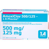 AmoxiClav 500/125-1A Pharma, 20 Stk., 1 A Pharma GmbH
